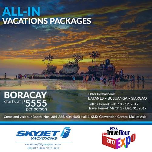 Skyjet Boracay Vacation Packages