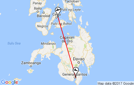 Cebu Pacific Schedule Cebu General Santos And General Santos Cebu