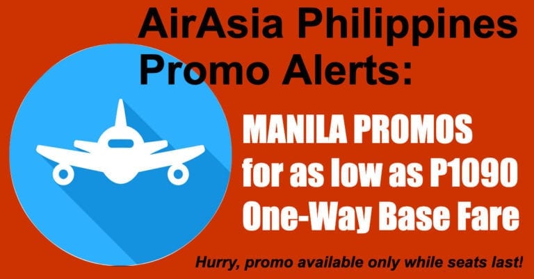 Airasia Promos Manila
