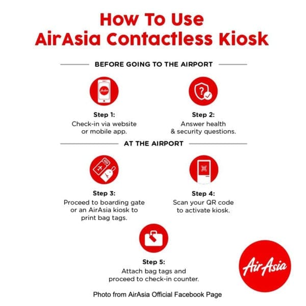 Airasia Improves Digital Check-In As Safety Precautions For Resuming Flights