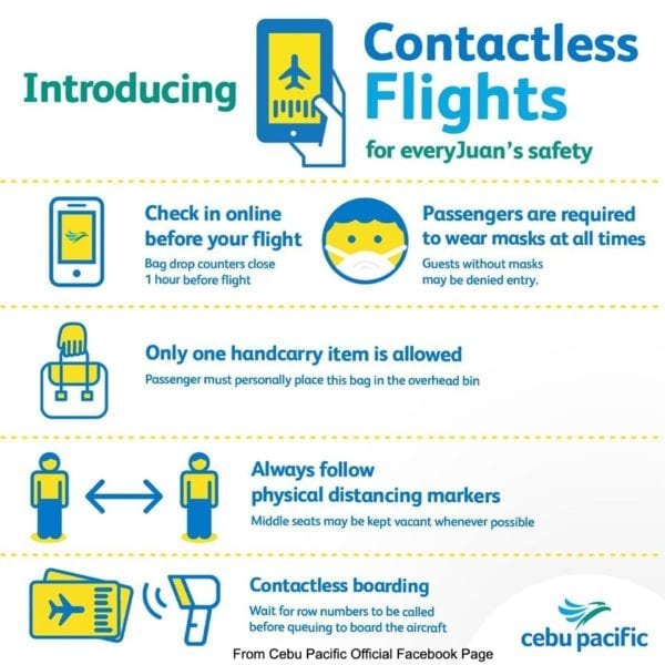 New Normal: Cebu Pacific Contactless Flights
