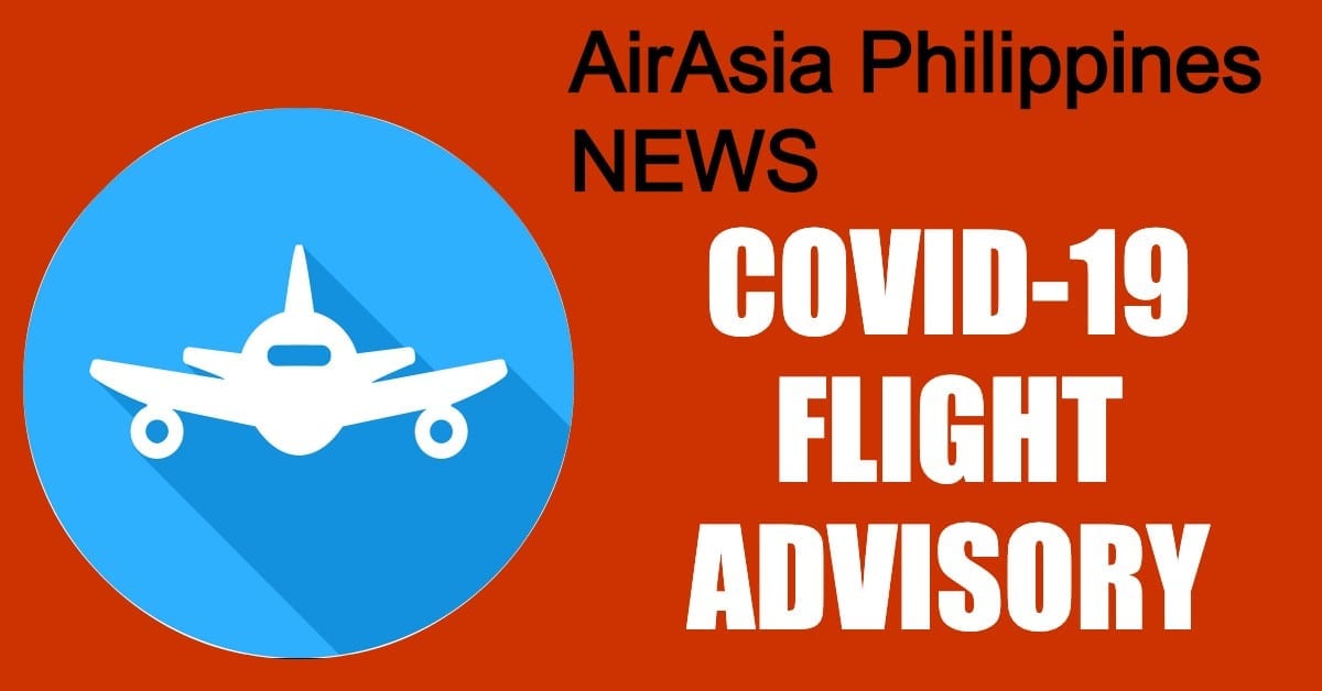 AirAsia Flight Status As Of July 3, 2020 Updated Flights For July 131