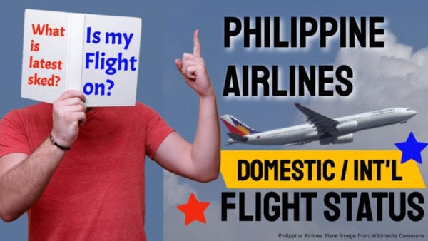 Philippine Airlines Flight Status: Pal Schedule For November 2020 And Onwards