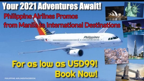 Philippine Airlines Manila Promos For As Low As Usd99 Round Trip Base Fare