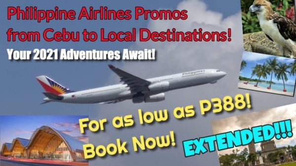 Philippine Airlines Cebu Sale For As Low As P388 One-Way Base Fare