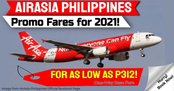 Airasia Sale June 2021 – Low Fares For As Low As P312 One Way Base Fare