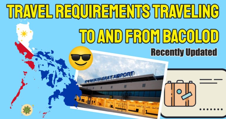 Covid Bacolod Travel Requirements – Arriving Local Passengers