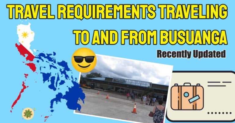 Covid Busuanga Travel Requirements