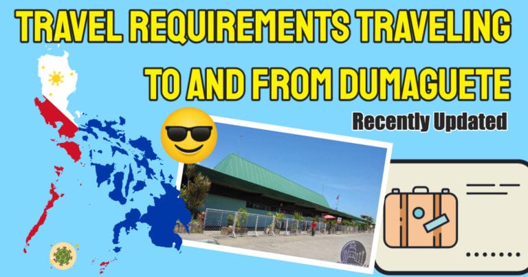 Dumaguete Travel Requirements – Arriving Local Passengers