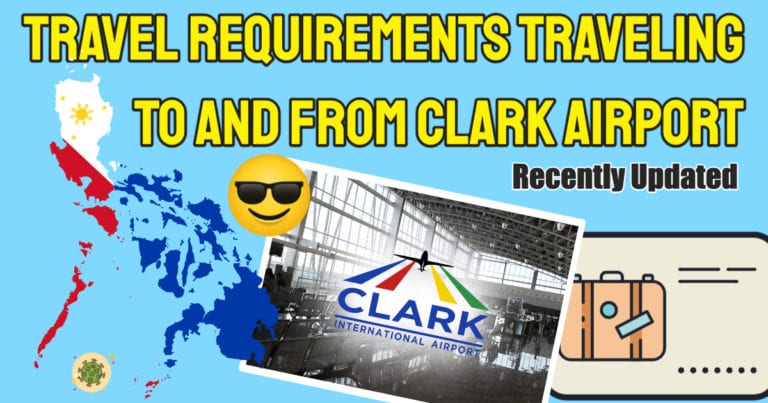 Covid Travel Requirements Clark For Foreign Departures And Arrivals