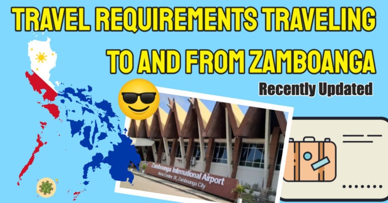 Zamboanga Travel Requirements For Arriving Local Passengers