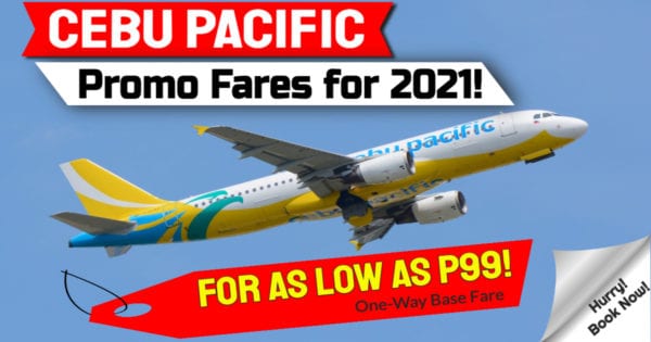 Cebu Pacific Promos June August 2021