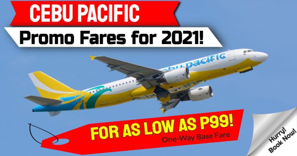 Cebu Pacific Promos SeptemberNovember 2021 Travel Book Now!
