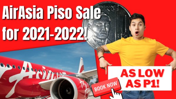Celebrating 20 Years, Airasia Philippines Piso Sale Is Back!