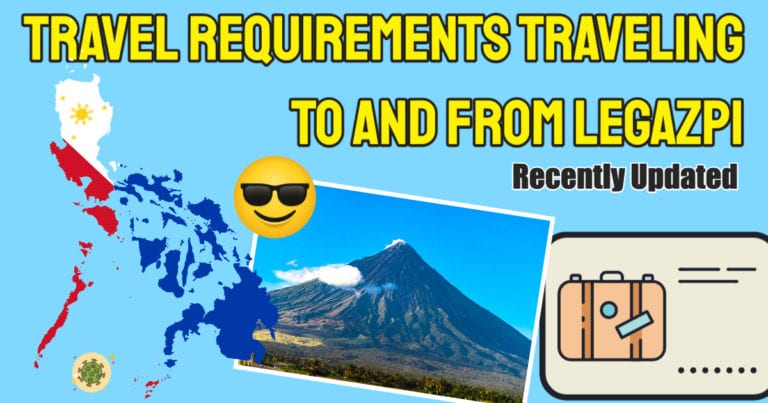 Covid Legazpi Travel Requirements – Arriving Local Passengers