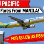 Manila Promo Flights 2021 Tickets