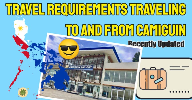 Camiguin Travel Requirements – Arriving Local Passengers
