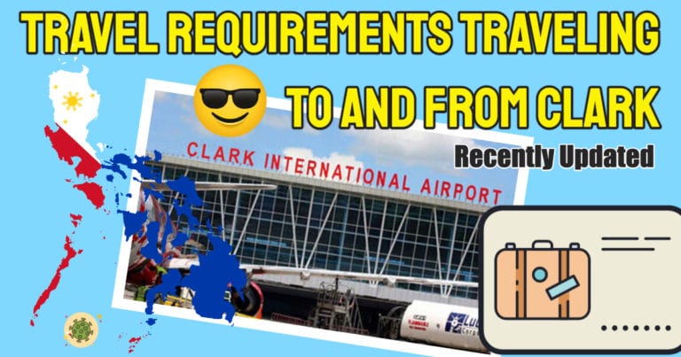 Clark Travel Requirements – Arriving Local Passengers