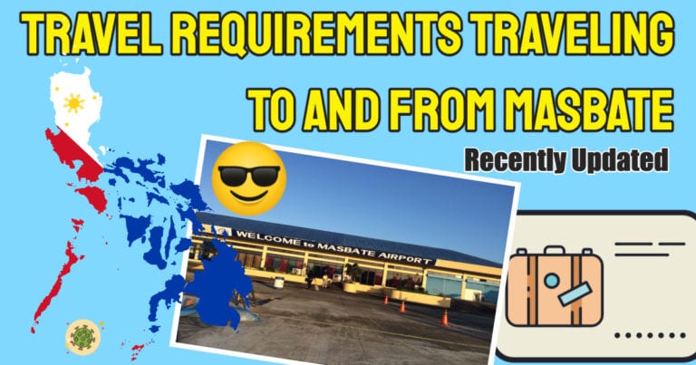 Covid Masbate Travel Requirements – Arriving Local Passengers