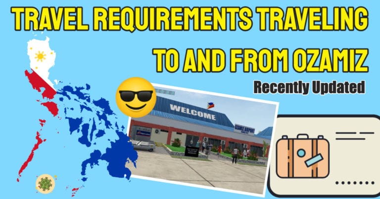 Covid Ozamiz Travel Requirements – Arriving Local Passengers
