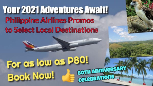 Pal Airlines Promo Ticket 2021 For Local Destinations For As Low As P80 One Way Base Fare
