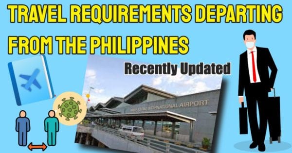 leaving the philippines travel requirements