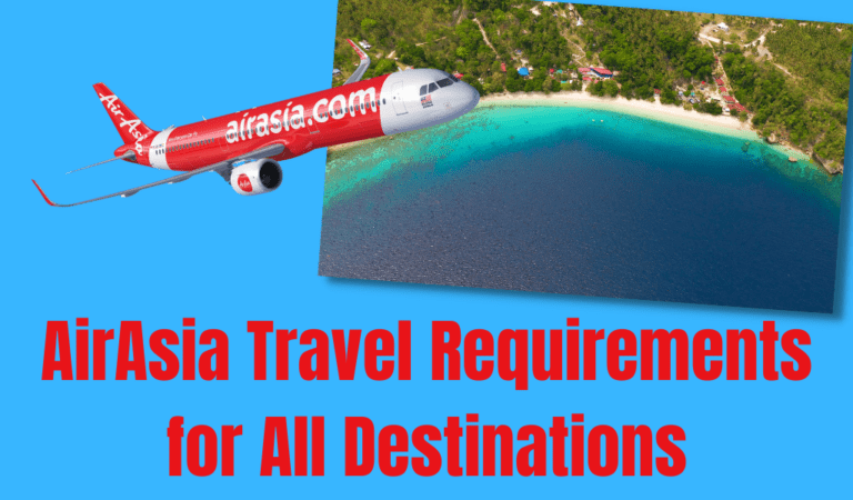 Airasia Travel Requirements For Local And Foreign Destinations