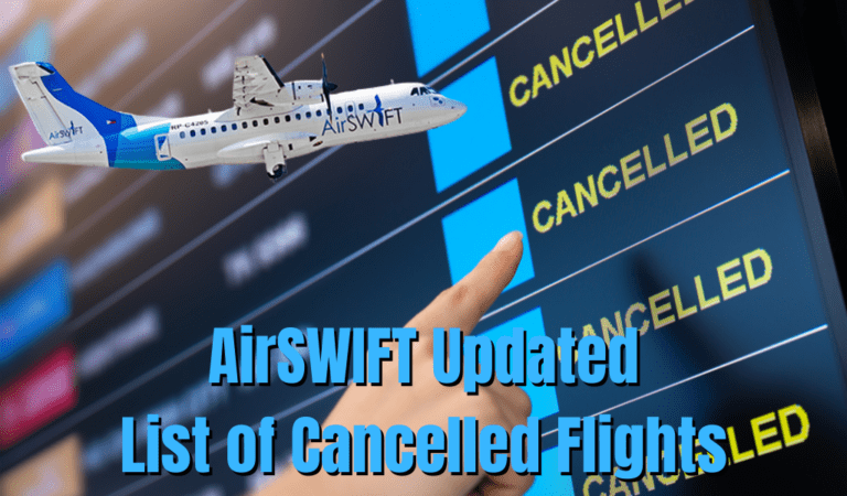 Airswift Cancelled Flights