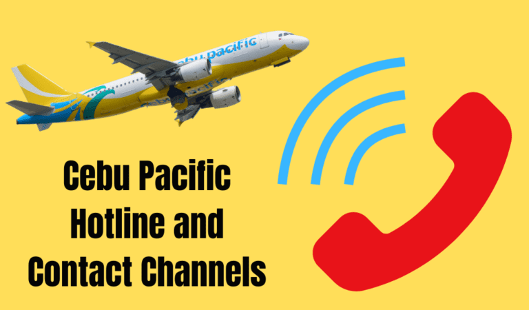 How To Contact Cebu Pacific Air: Cebu Pacific Contact Number And Hotline