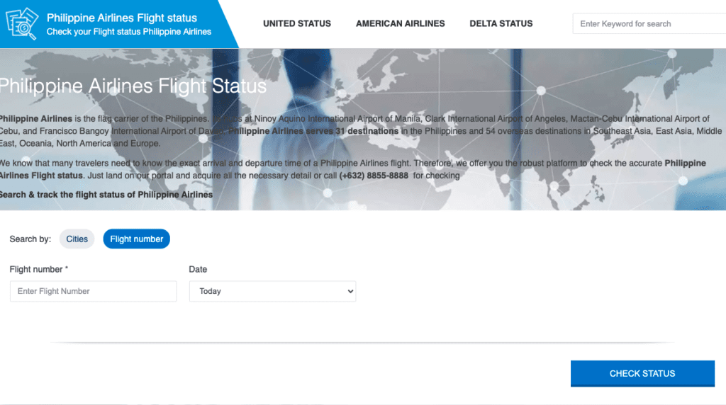 Philippine Airlines Flight Status