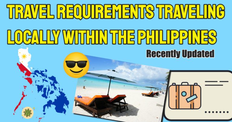 Travel Requirements Philippines Covid – Traveling Locally