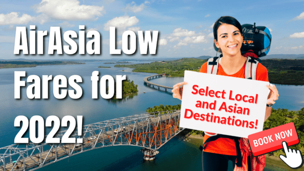 New Airasia Promo Alert: Airasia Promo 2022 For As Low As P68 One Way Base Fare – Book Now!
