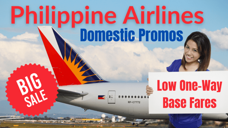 Don’T Miss Out On Philippine Airlines Promos For As Low As P188 One Way Base Fare