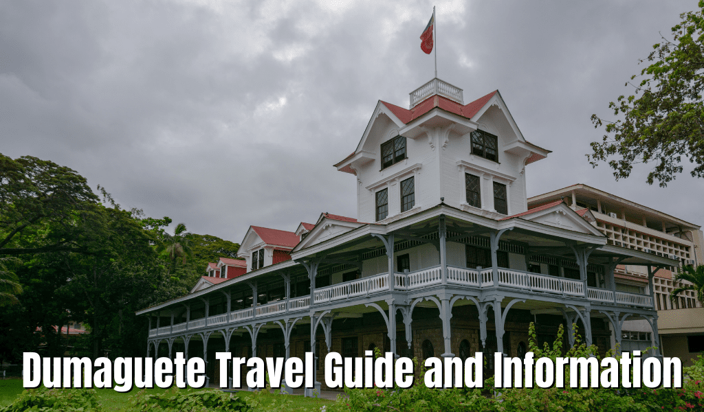 Check Out Dumaguete Tourist Spots And Travel Guide And Information