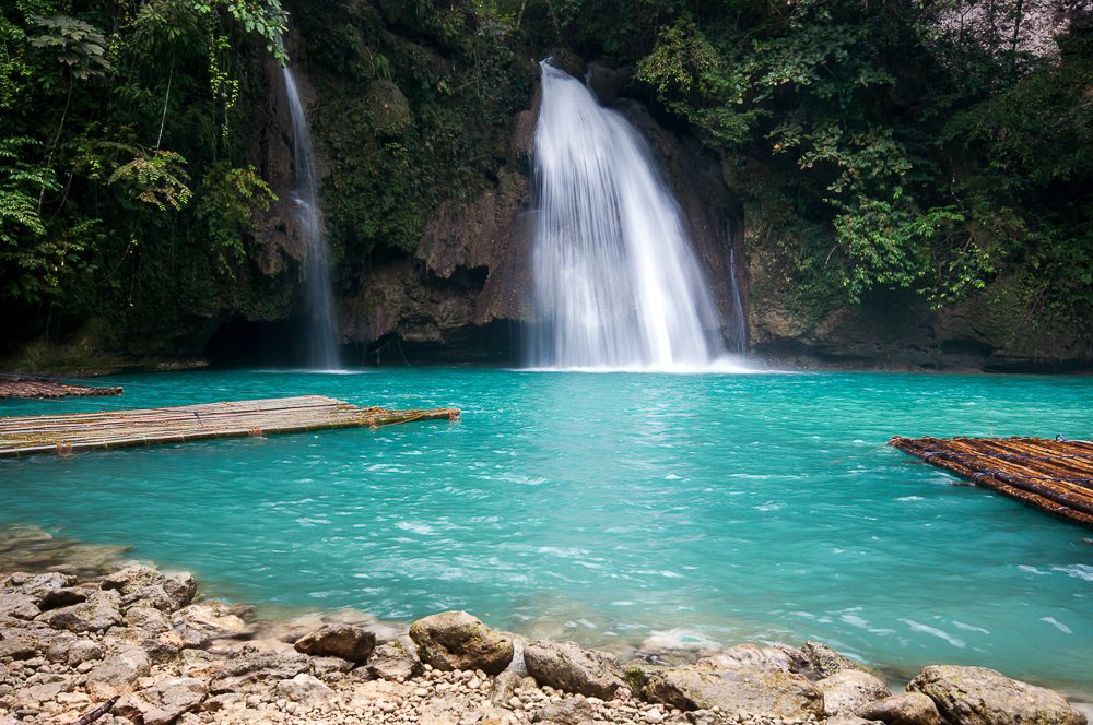 Cebu Tourist Spots - Kawasan Falls