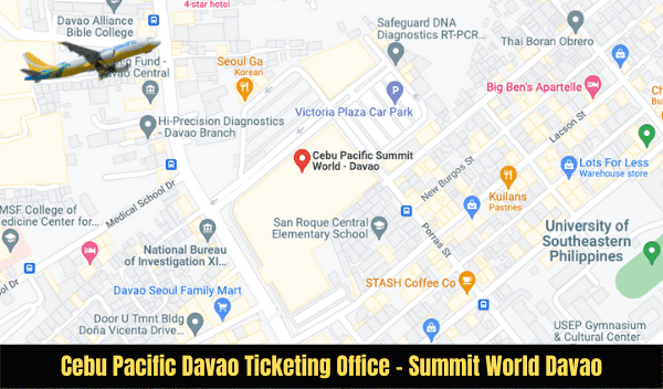 Cebu Pacific Davao Ticketing Office - Summit World Davao