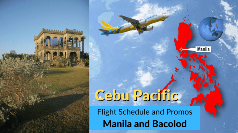 Check Out Cebu Pacific Manila To Bacolod Promos For 2022 To 2023