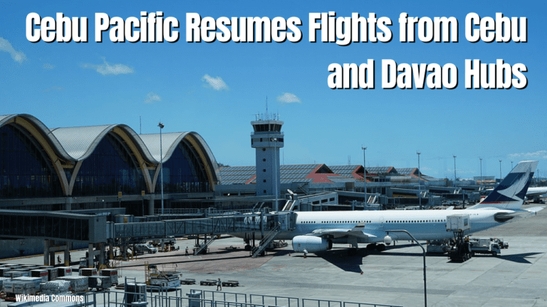 Cebu Pacific Resumes Flights From Cebu And Davao Hubs