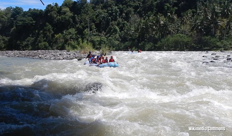 Davao Tourist Spots - Davao River White Water Rafting
