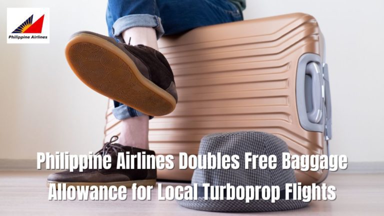 Philippine Airlines Free Baggage Allowance 2X For Turboprop Flights
