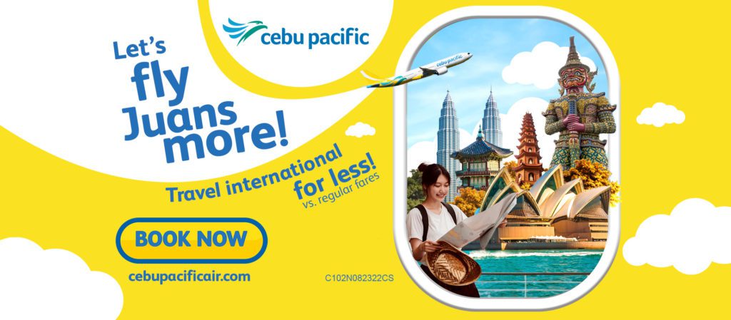 Cebu Pacific Ticket Promo For Asian Destinations Dubai Or Sydney For As Low As P999 One Way Base Fare
