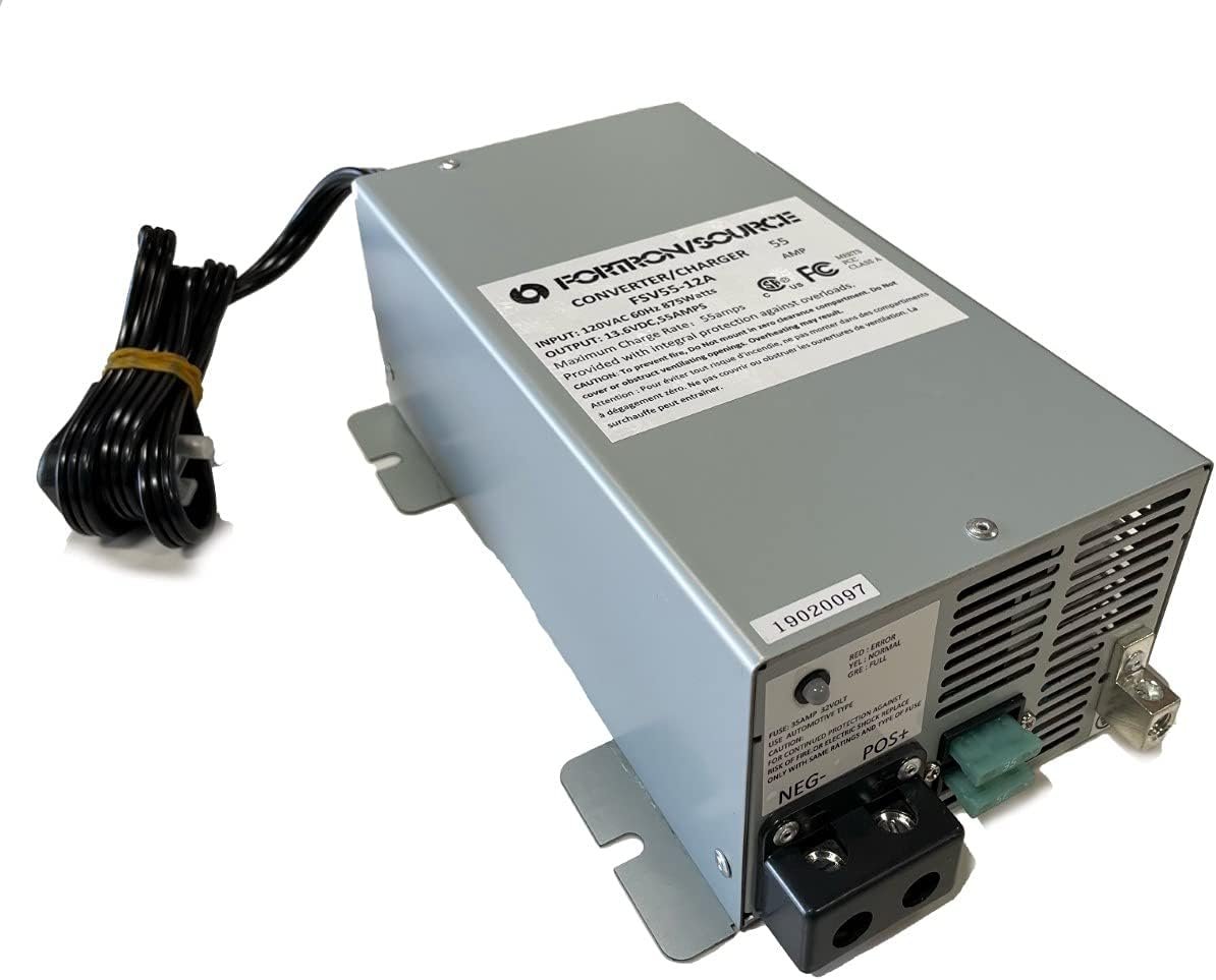 RV 55Amp Converter Charger Fortron/Source SRV Series 55A Review